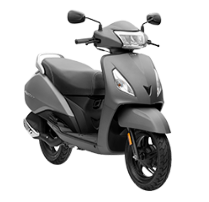 Buy TVS Jupiter Standard Titanium Grey Bike from Aapli